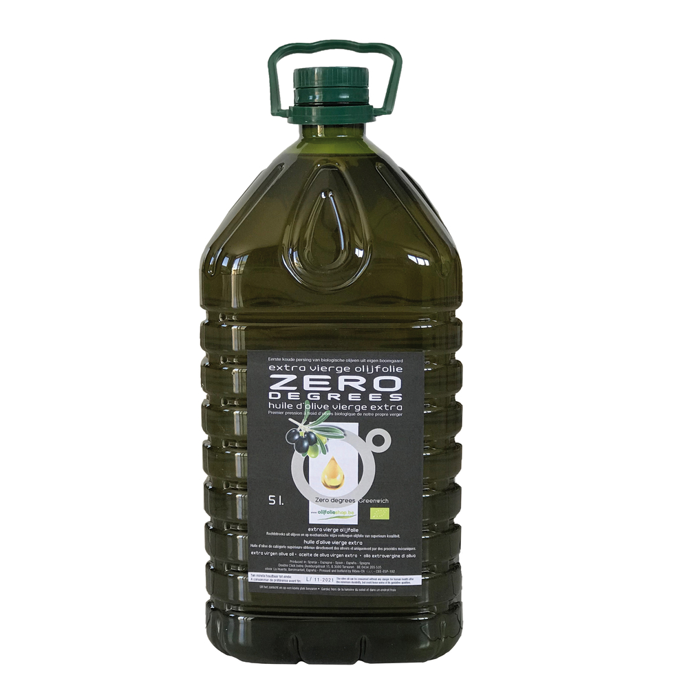 Huile d'olive extra vierge ecologique Zero Degrees